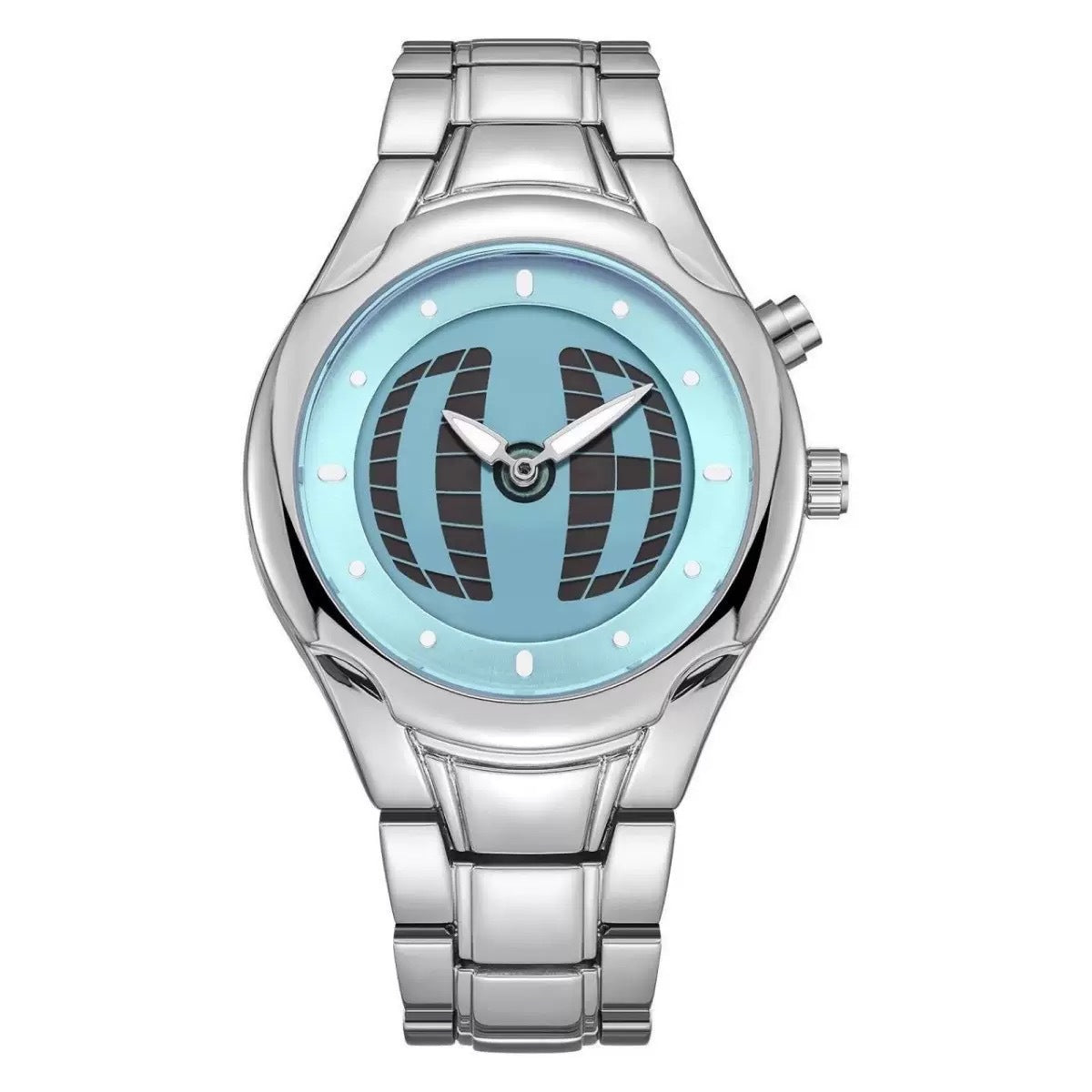 Fashionable Mens Vintage Dual Display Quartz Watch