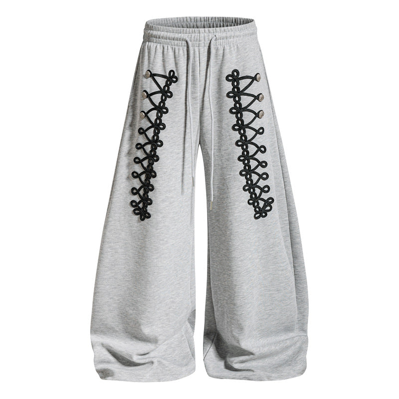 Couple-style bow knot design hooded sweatshirt set