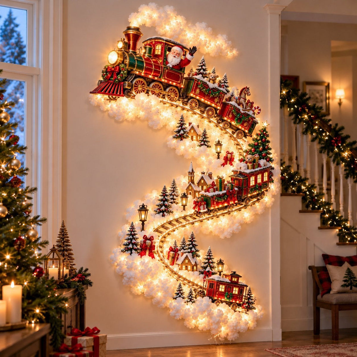 Christmas Magic LED Wall Light