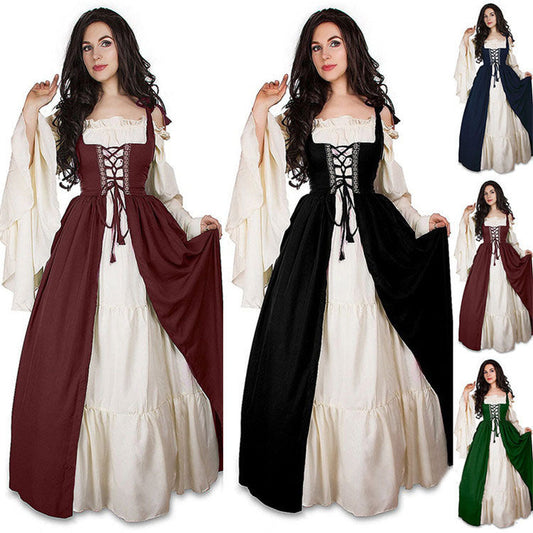 Medieval Court Two-Piece Performance Dress