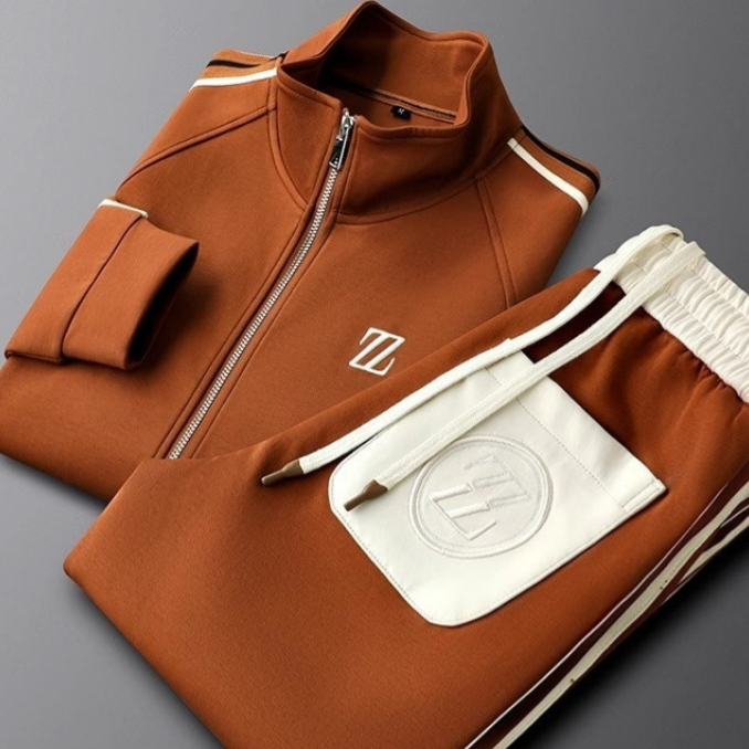 Men's fall stand-up collar casual sportswear
