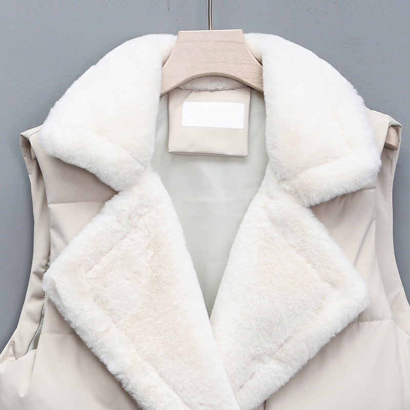Women's Insulated Down Cotton Vest