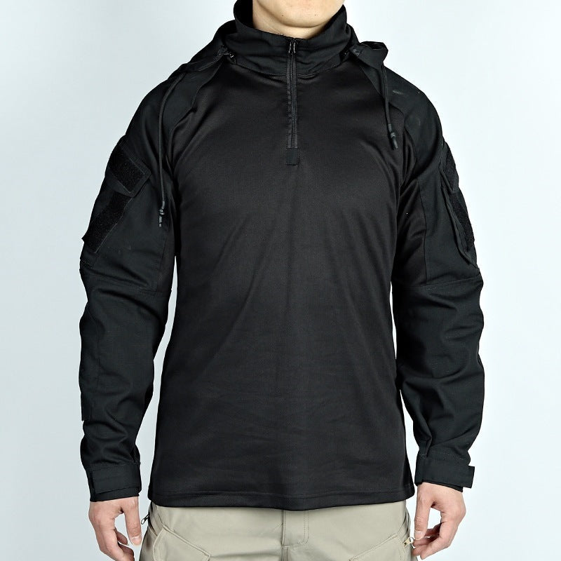 Long-sleeved men's loose camouflage outdoor jacket
