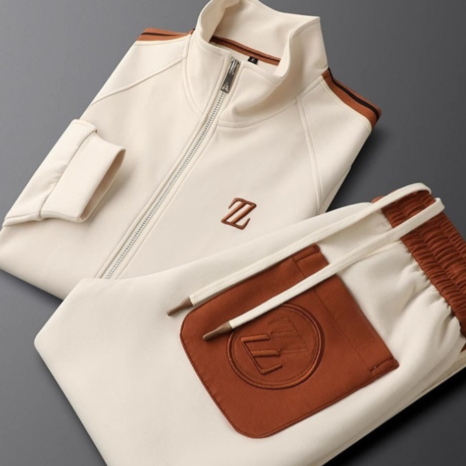 Men's fall stand-up collar casual sportswear