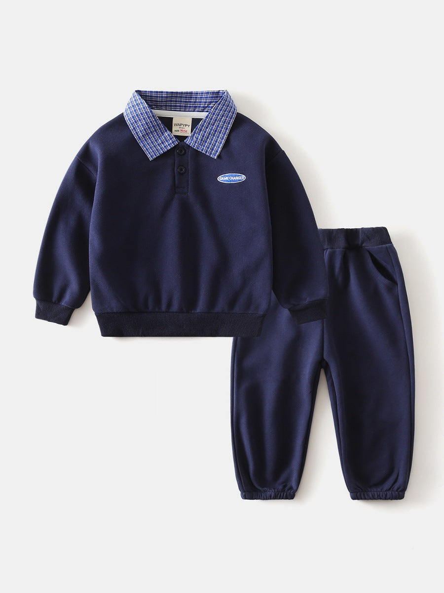 Boys Casual Two-Piece Suit