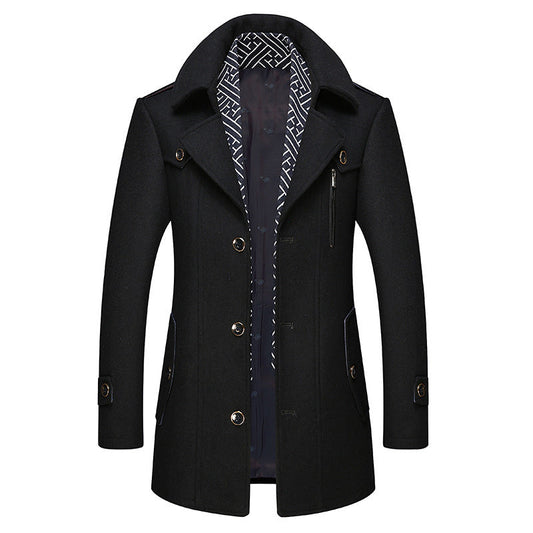 Unisex Wool Coat