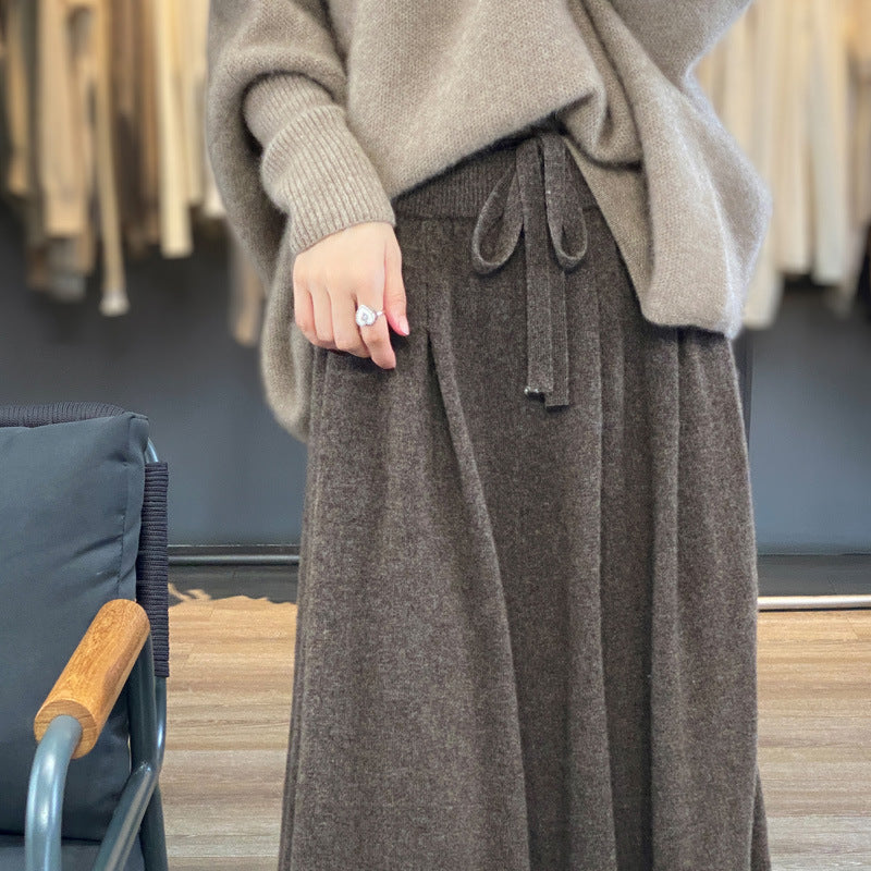 Women's Wool Skirt