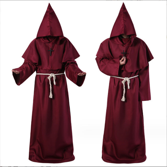Medieval Monk Cosplay Costume