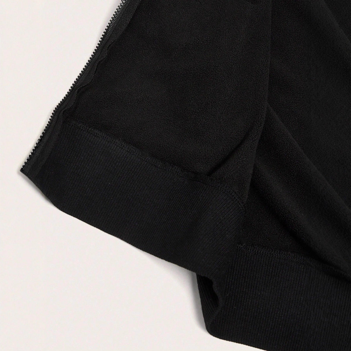 Hooded zip-up jacket