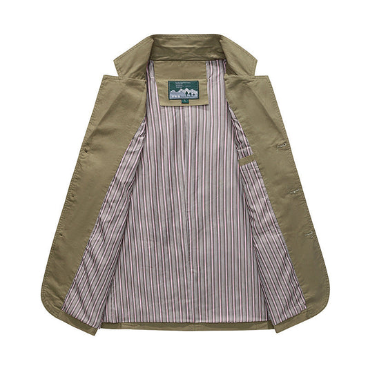 Mens Casual Cotton Jacket