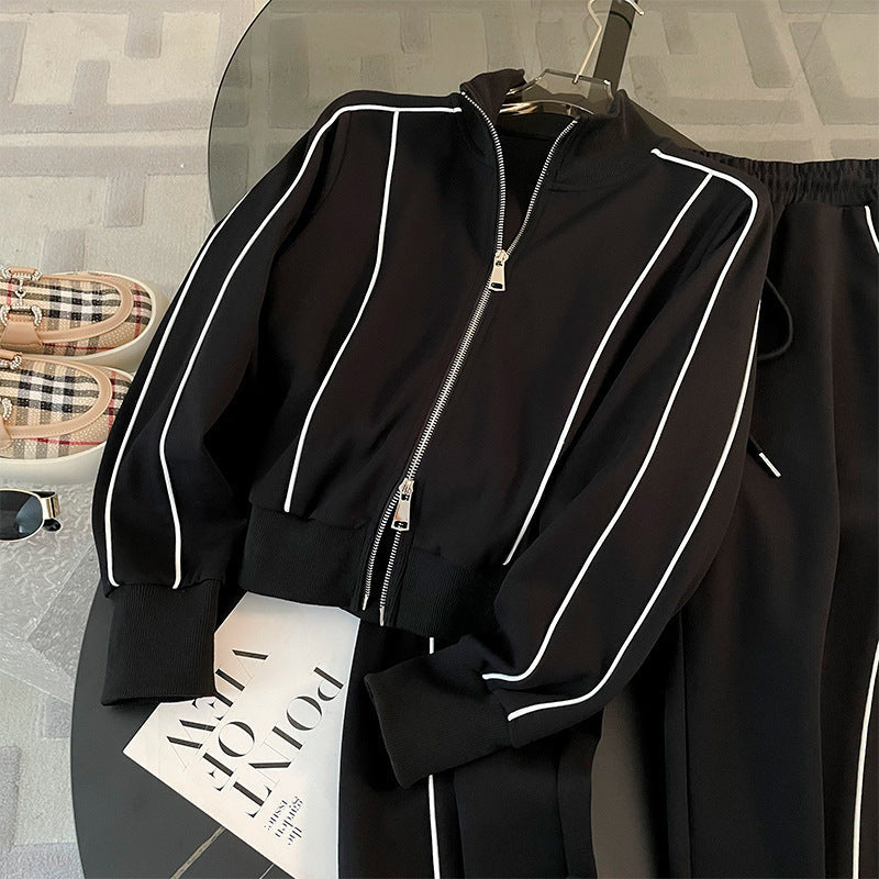 Women's Casual Two-Piece Tracksuit Set