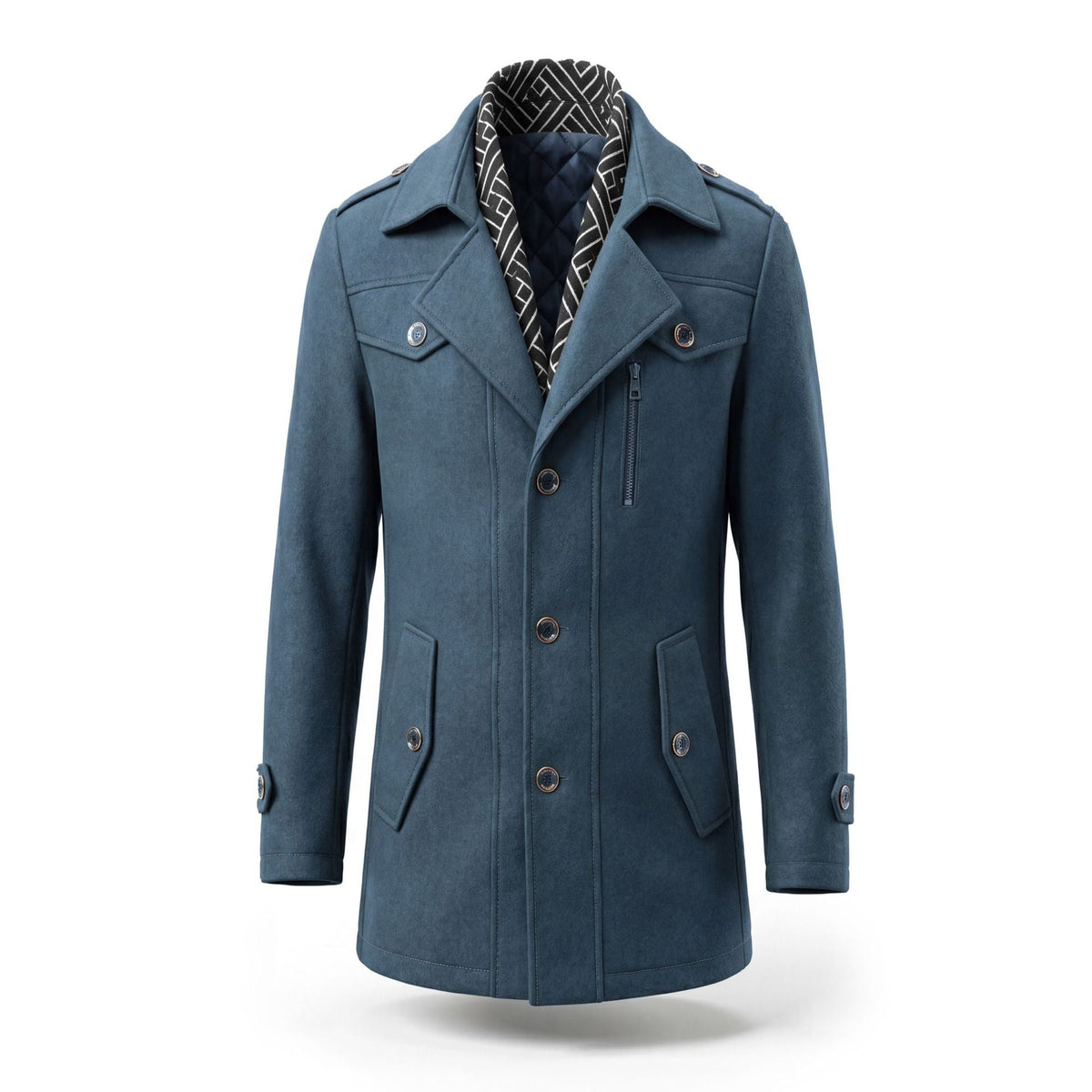 Unisex Wool Coat