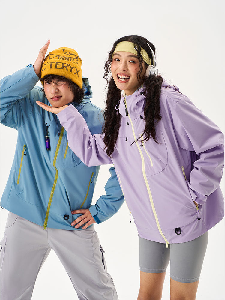 Mens Waterproof Hooded Jacket