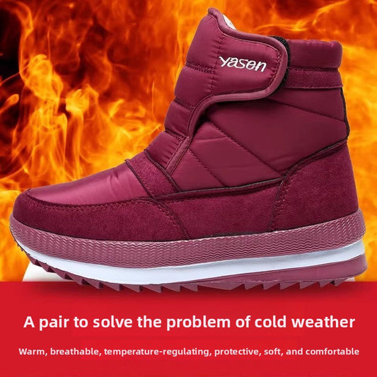 Women's Winter Snow Boots with Thick Fleece Lining
