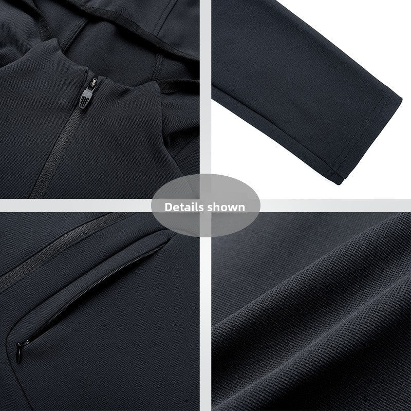 Men's Long Sleeve Hooded Sweater