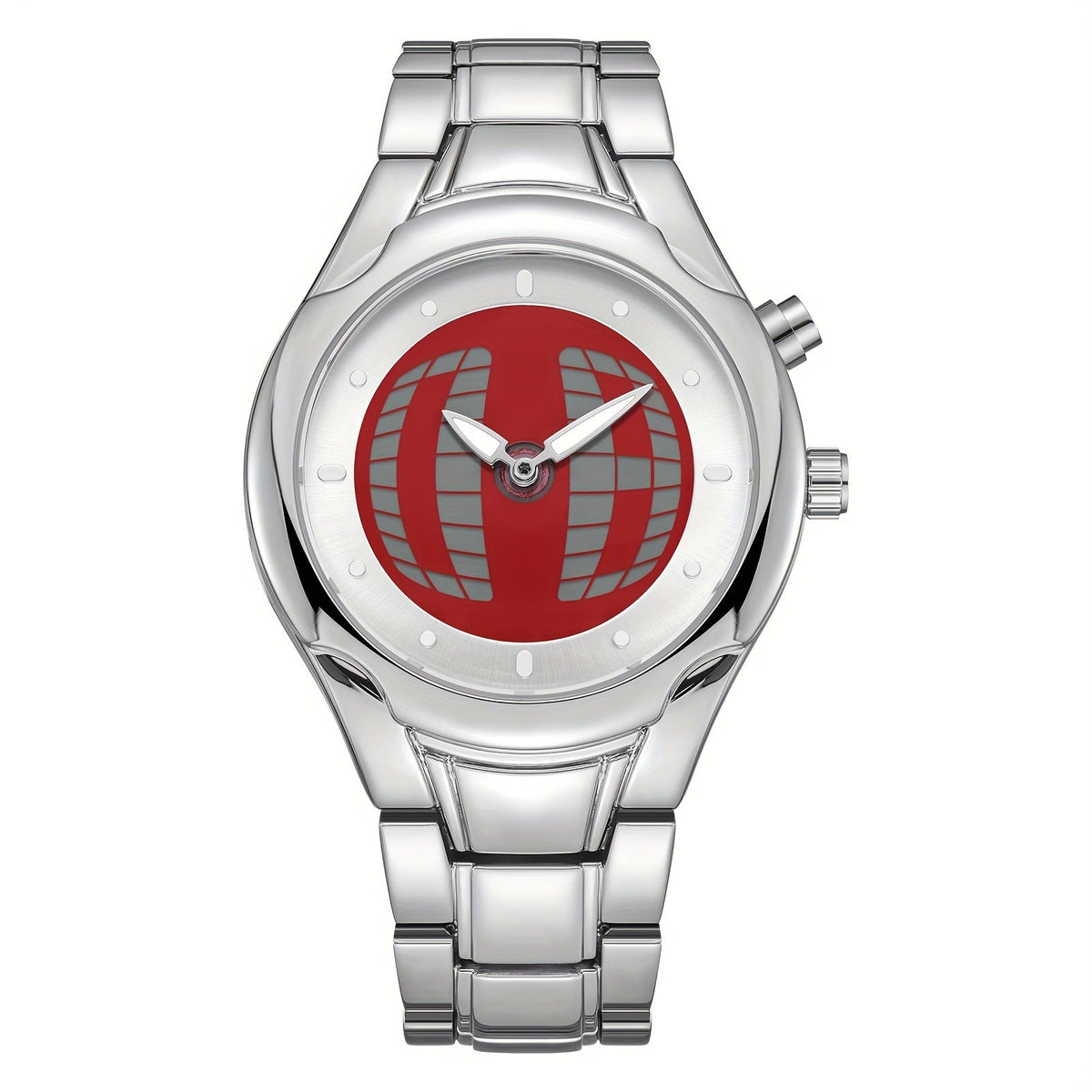 Fashionable Mens Vintage Dual Display Quartz Watch