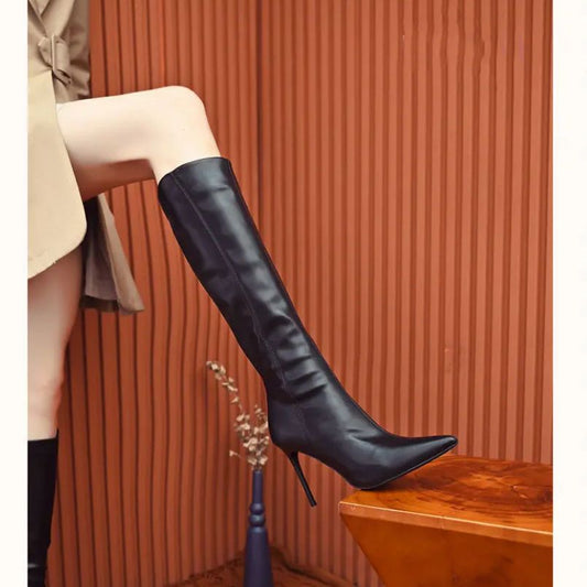 Over-knee versatile ankle boots