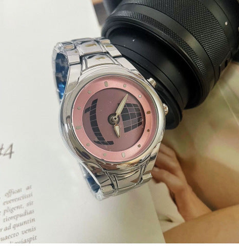 Fashionable Mens Vintage Dual Display Quartz Watch