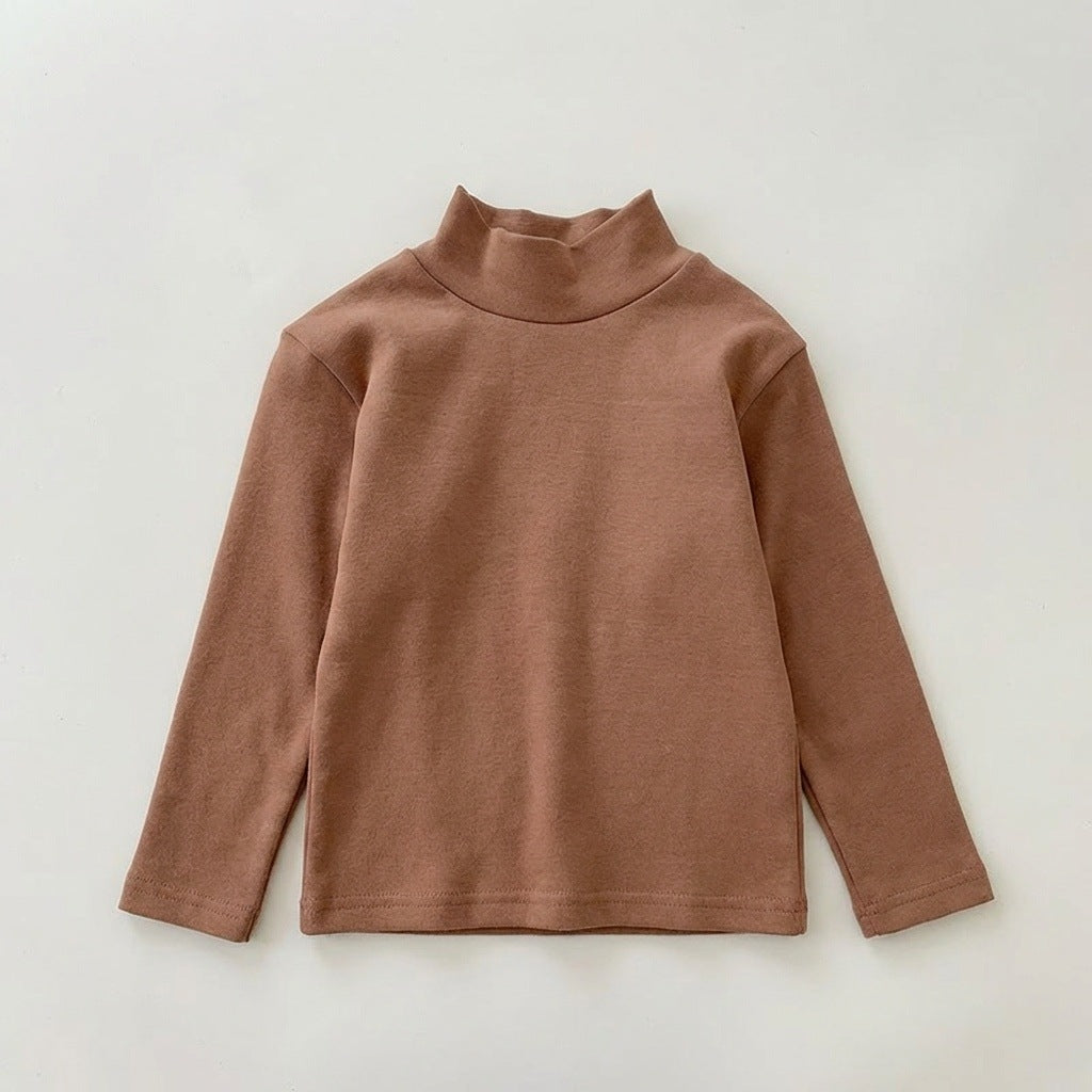 Girl's Half-Collar Top