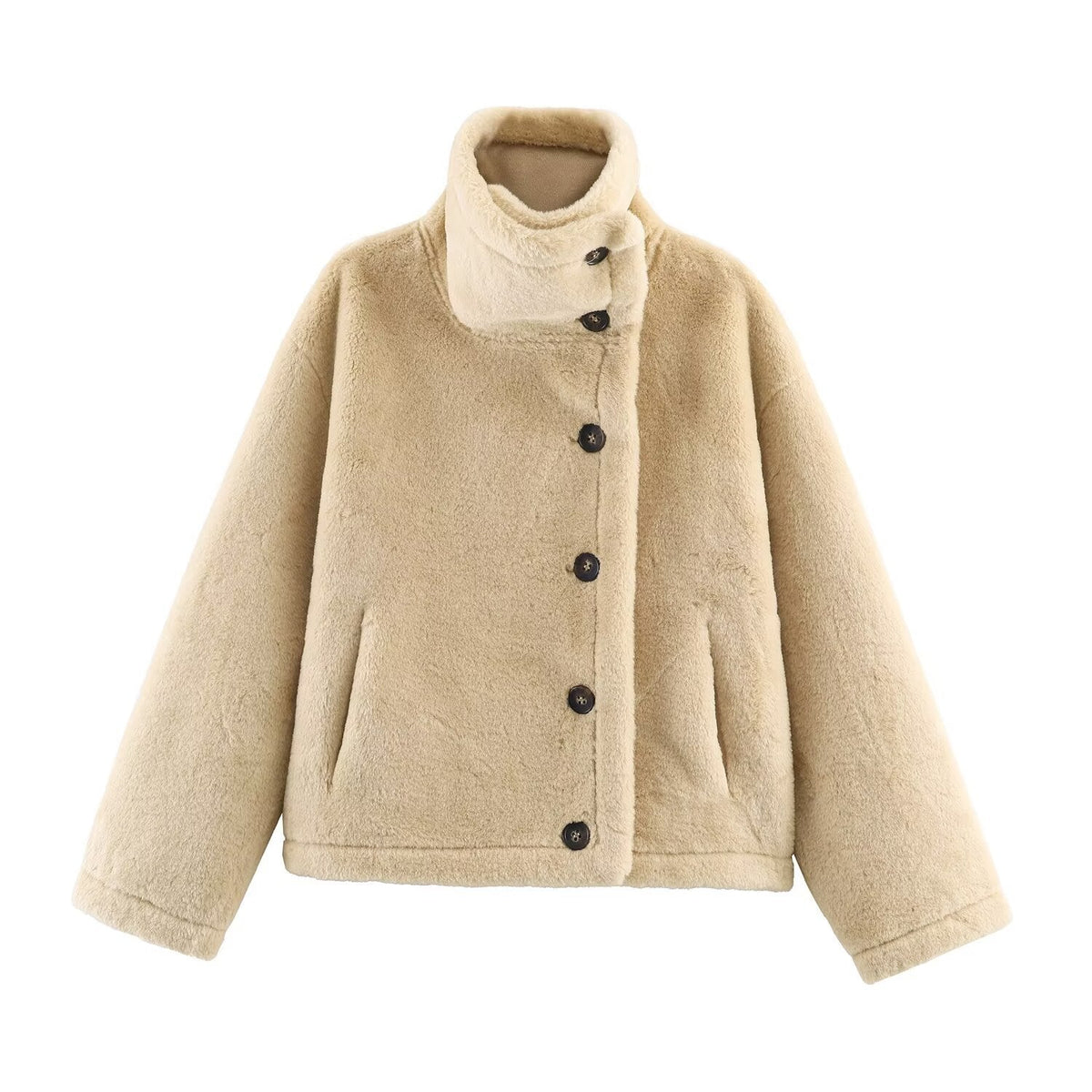 Cross-Border European and American Clothing Aliexpress Popular Reversible Reversible Jacket