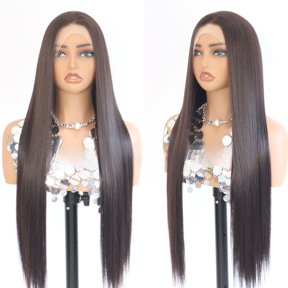 Lace Front Synthetic Long Straight Hair Wig