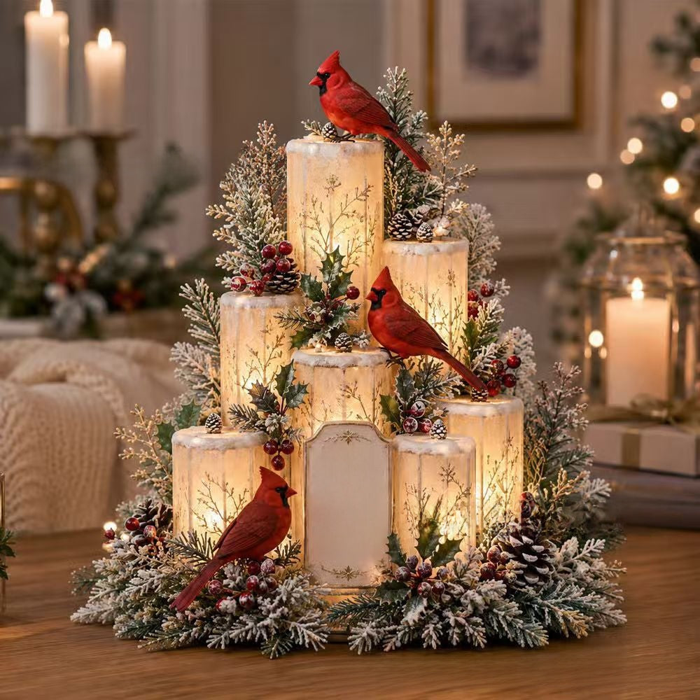 Lighted Christmas Village Ornament
