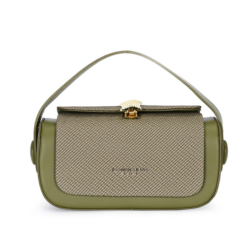 Fashion PU Leather Small Square Shoulder Bag