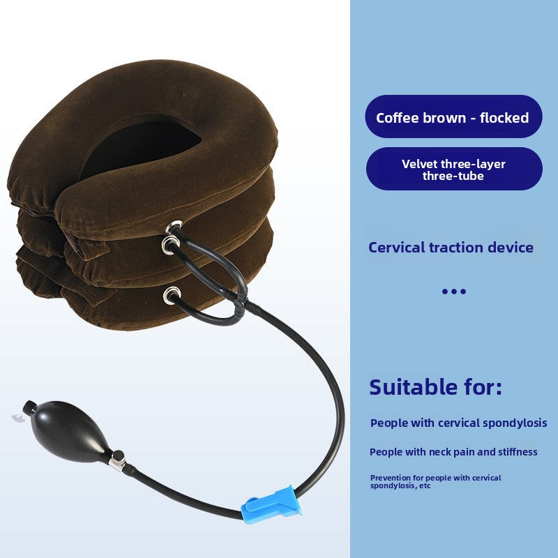 Inflatable Cervical Traction Neck Brace Support