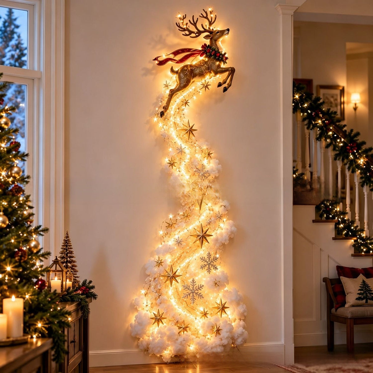 Christmas Magic Trail Wall Light