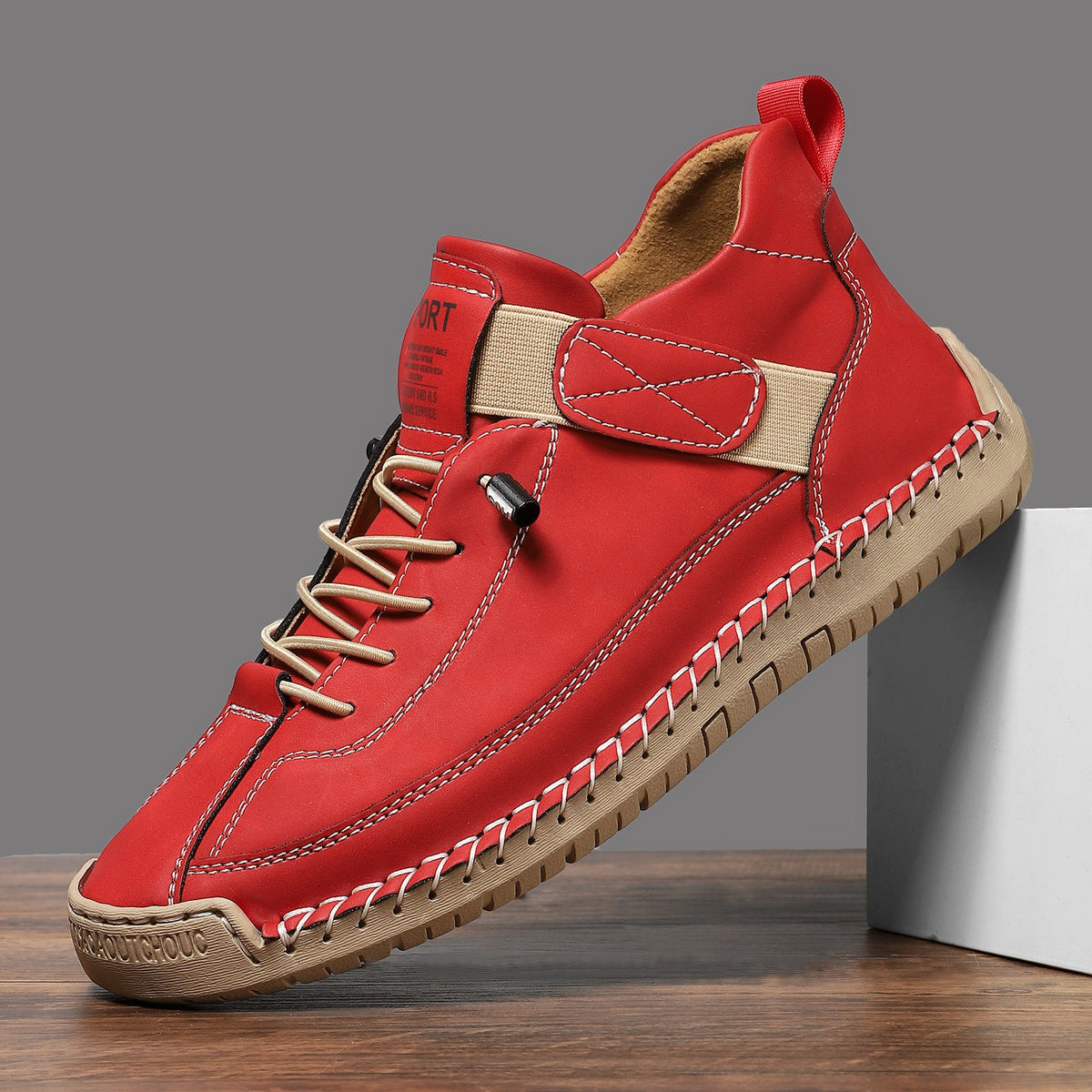 Unisex Mid-Top Microfiber Leather Martin Boots