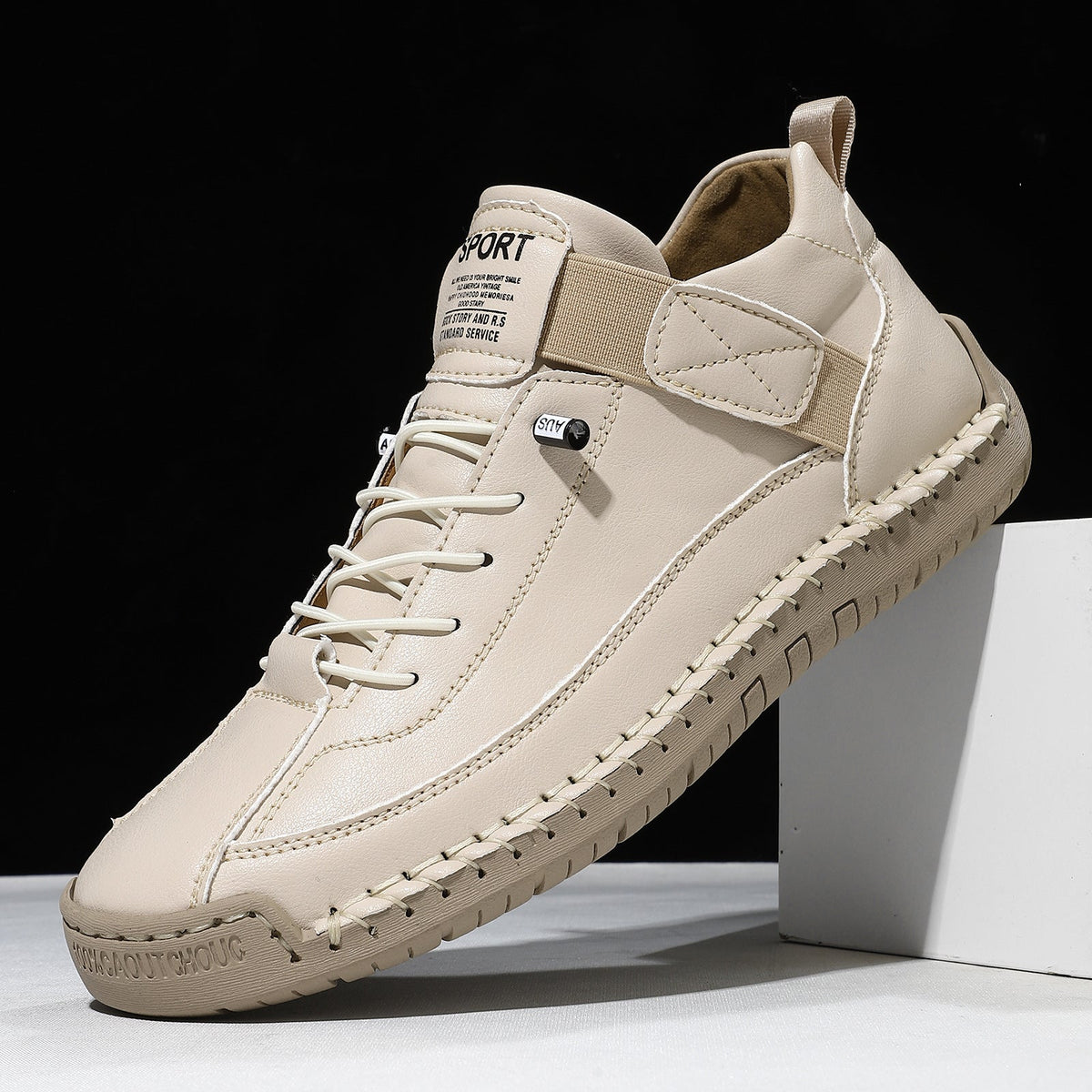 Unisex Mid-Top Microfiber Leather Martin Boots