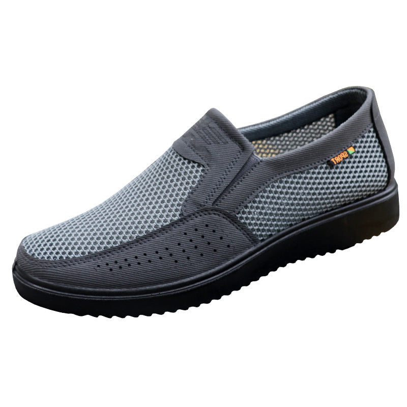 Mens Breathable Slip-On Casual Shoes