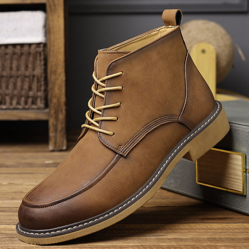 Mens Classic Leather Boots