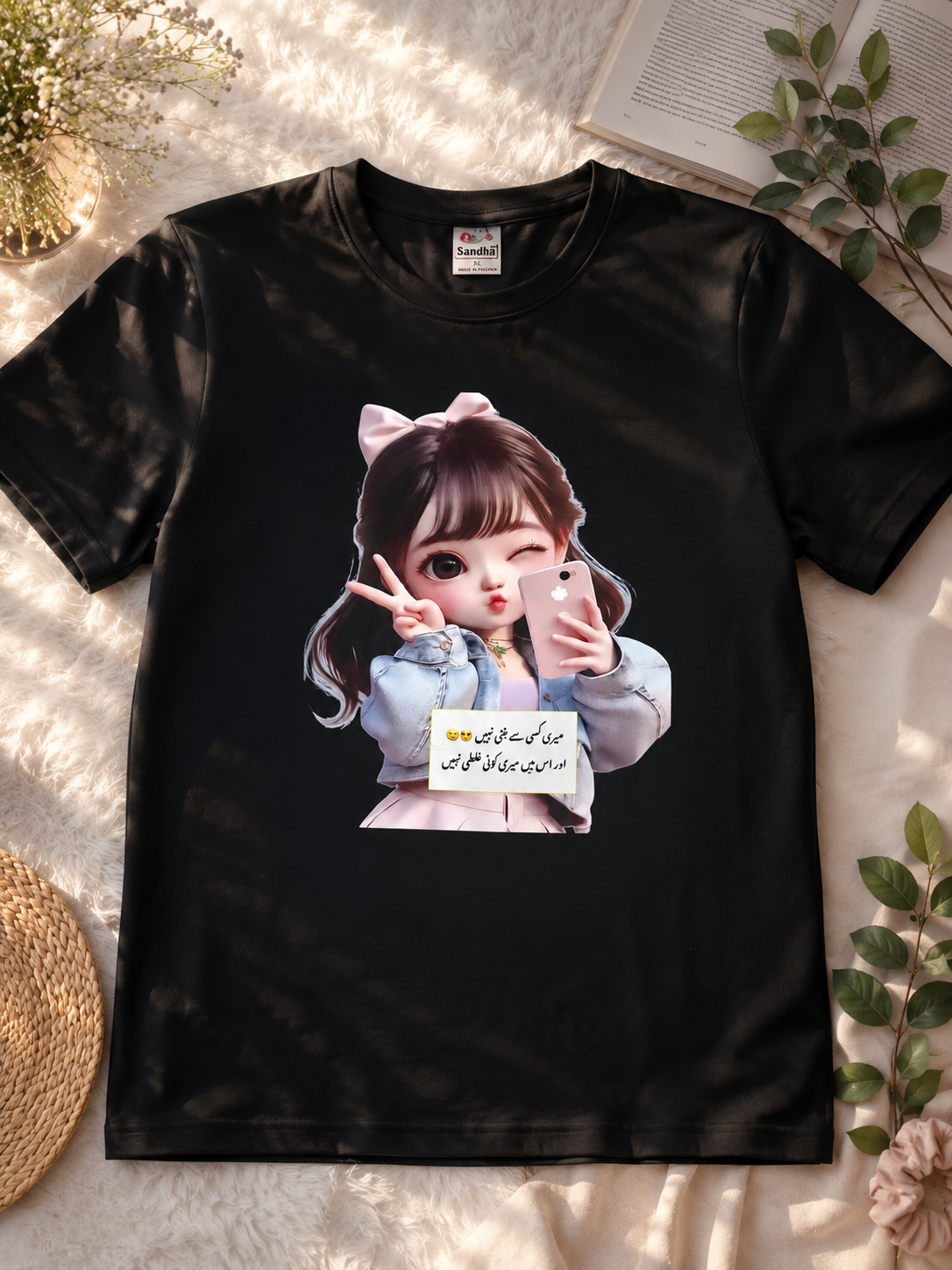 Premium Custom Printed T-Shirt – Personalize with Your Name, Photo & Logo